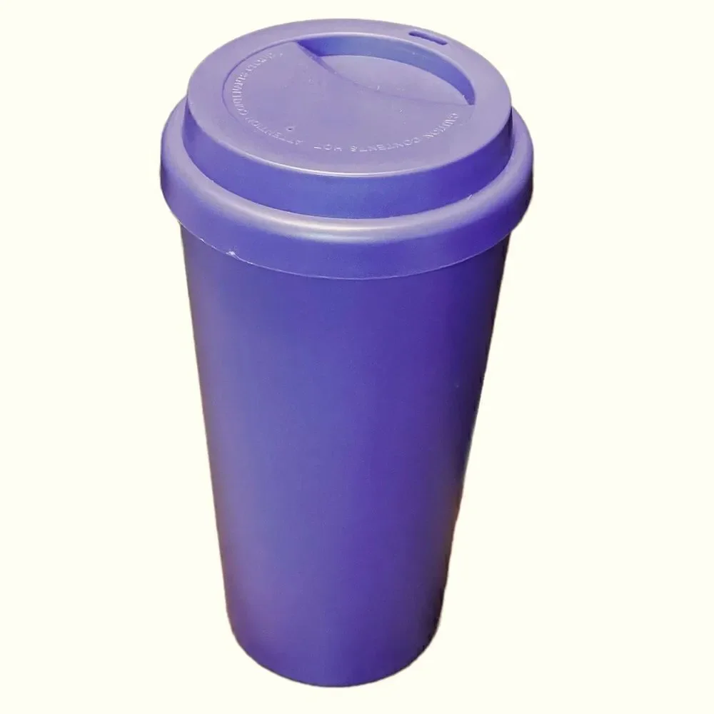 Purple Woman Power Travel Mug